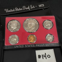 1973-S United States Coins Proof Set (San Francisco Mint)