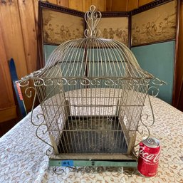 Bird Cage #4 Vintage Ornate Wire