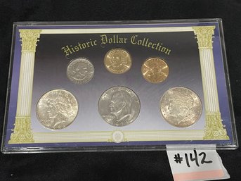 'Historical Dollar Collection' United States Coin Set - Morgan, Peace