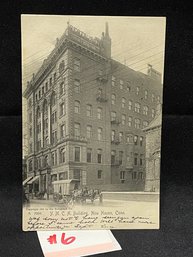 1905 Y. M. C. A. Building - New Haven, CT Antique Postcard