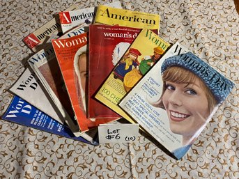 Lot Of 10 Vintage Magazines 'Women's Day' And 'American' #6