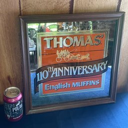 Thomas' English Muffins '110th Anniversary' Advertising Mirror