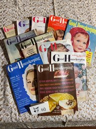 Lot Of 11 'Good Housekeeping' 1950s/1960s Vintage Magazines #7