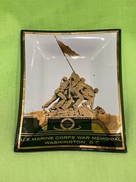 U.S. Marine Corps War Memorial Glass Dish - Washington, DC