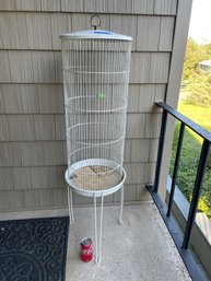 Bird Cage #5 Tall Standing Pedestal/Stand