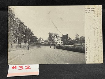 1906 Shore Road, Bay Bridge, NY Antique Postcard