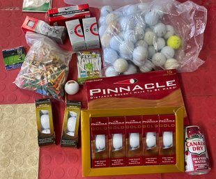 Super Lot Of Golf Balls NEW And Used - Including Full Box Of Pinnacle Gold