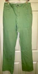 Coldwater Creek Green Women's Pants - Size L 14