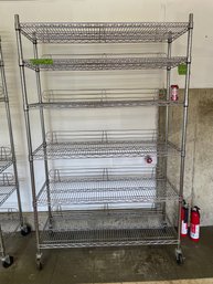 Heavy Duty Garage Wire Rolling Rack - Shelf Tech System (#3)