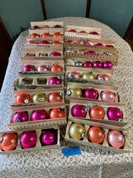 Glass Christmas Ornaments Lot #2 Shiny-Brite VINTAGE