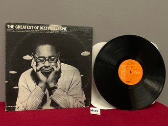 THE GREATEST OF DIZZY GILLESPIE Vintage Jazz Vinyl Record Album MONO