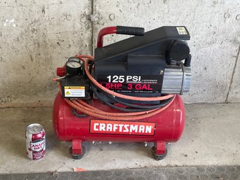 Craftsman 3 Gallon Air Compressor (1.5 HP, 125 PSI)