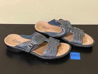 Clark's Slip On Sandals, Size 9 M