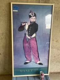 MANET Metropolitan Museum Of Art Framed Exhibition Poster