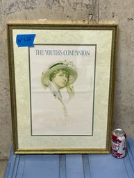 Framed 'The Youth's Companion' Magazine Cover - Spring Number 1916