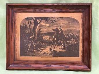 Antique Army Of The Potomac, Little Mac Framed Civil War Print