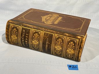 1881 History Litchfield County, Connecticut Large Antique Book RARE