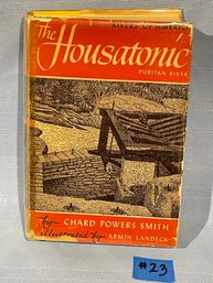 THE HOUSATONIC 'Puritan River' By Chard Powers Smith 1946 Vintage Book