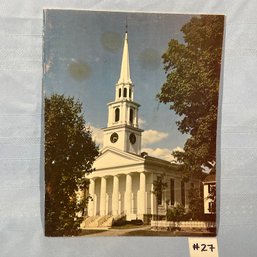 1984 New Milford, Connecticut Congregational Church Booklet/Church Directory