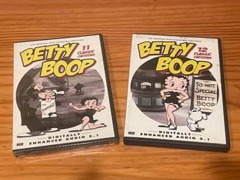 (2) Betty Boop Cartoon DVDs