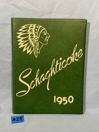 1950 New Milford, CT High School 'SCHAGHTICOKE' Yearbook