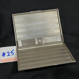 Cigarette Case VINTAGE Metal - Evans