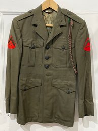 U.S. Marines Uniform Dress Jacket - Size 37S