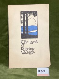 'The Land Of Running Waters' 1920s New Milford, CT Information Booklet RARE