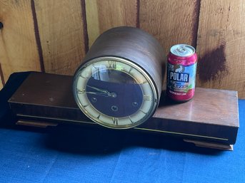 Cool ART DECO Design Mantel Clock Lauffer - Antique Germany