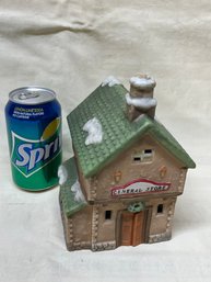 'General Store' Ceramic Christmas Village House