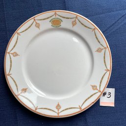 New York Central Lines - Boston & Albany Railroad Restaurant Ware China Plate