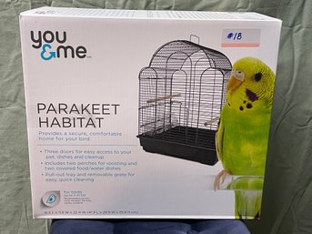 You & Me PARAKEET HABITAT Birdcage - Never Used
