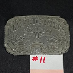 BARNSTORMERS State Fair - Vintage Belt Buckle - Air Show