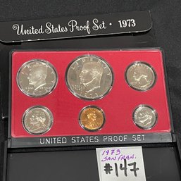 1973-S United States Coins Proof Set (San Francisco Mint)