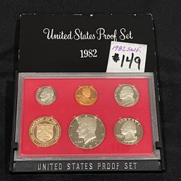 1982-S United States Coins Proof Set (San Francisco Mint)