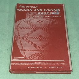 American Indian And Eskimo Basketry 1969 Identification Book