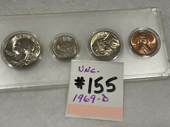 1969-D United States Uncirculated Coins Set