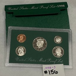 1998-S United States Coins Proof Set (San Francisco Mint)
