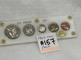 1963 Uncirculated U.S. Coins Set