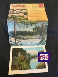 Blue Ridge Mountains 1934 Souvenir Postcard Folder - Vintage