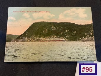 'Anthony's Nose - Narrows Of The Hudson River' Antique Postcard