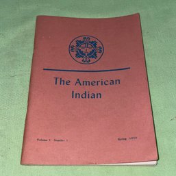 'The American Indian' Spring 1950 Journal