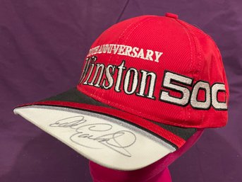 Dale Earnhardt SIGNED Winston Cup Hat 30th Anniversary (2000) NASCAR