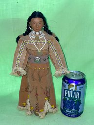 Female Native American Indian Doll By Sandy Dolls