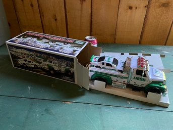 2011 Hess Toy Truck & Race Car NEW IN BOX