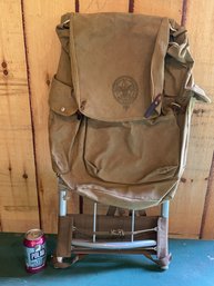 Vintage Boy Scouts Aluminum Frame Backpack #1307