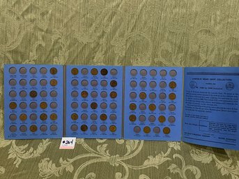 (29 Pennies) Lincoln Head Cent Coin Folder (1909-1940)