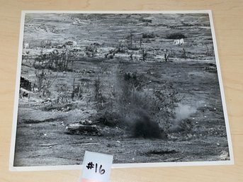 Naha, Okinawa, Japan WWII Battle USMC Press Photo