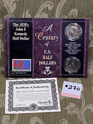 John F. Kennedy Half Dollars Set (The Morgan Mint)