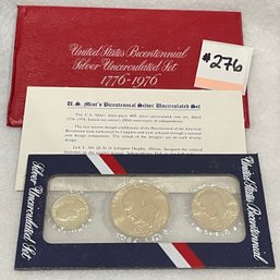 United States Bicentennial Silver Uncirculated Coin Set (1976, San Francisco Mint)